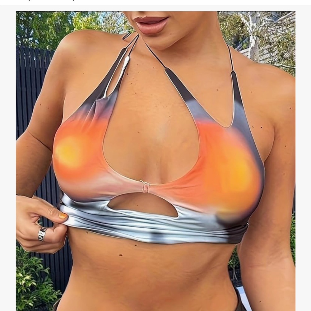 Vibrant Multicolor Camisole Top